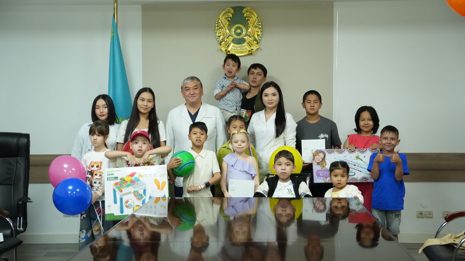 БАУЫР ТРАНСПЛАНТАЦИЯСЫНАН ӨТКЕН БАЛАЛАР А. Н. СЫЗҒАНОВ АТЫНДАҒЫ ҰҒХО-ДА ТЕГІН ТЕКСЕРУДЕН ӨТТІ