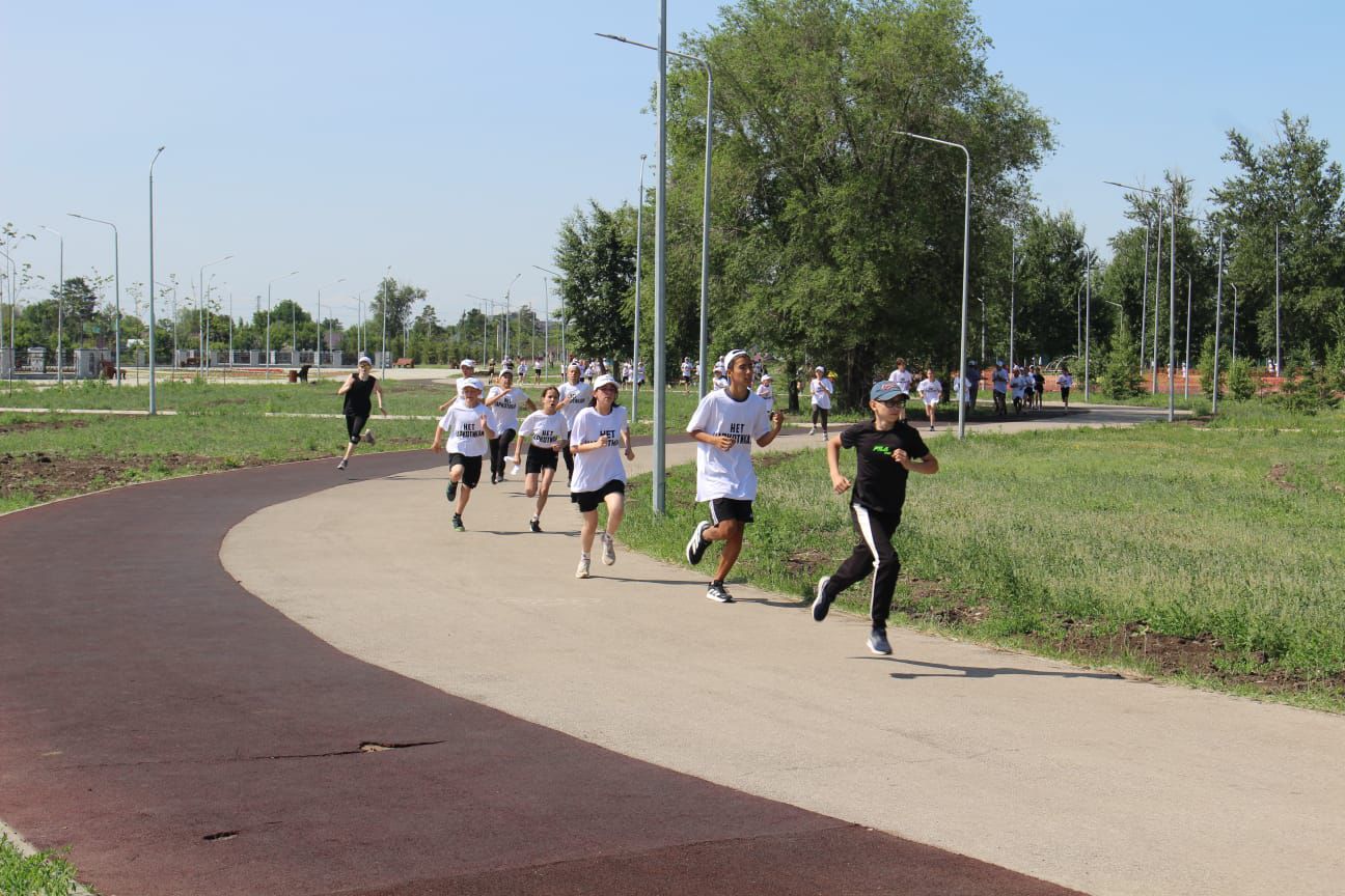 Нашақорлықпен күресудің халықаралық күніне орай жаппай жеңіл атлетикалық жарыс