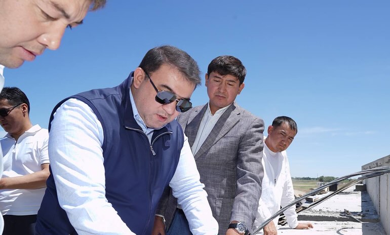 ТҮРКІСТАНДА ХАЛЫҚАРАЛЫҚ ТАЛАПҚА САЙ ІРІ СПОРТ КЕШЕНДЕРІ САЛЫНЫП ЖАТЫР