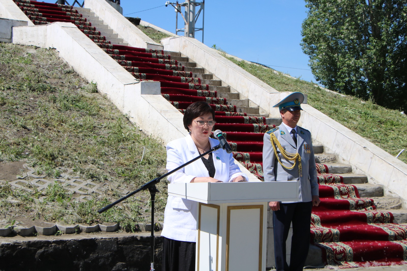 Саяси қуғын-сүргін құрбандарын еске алу күніне арналған митинг