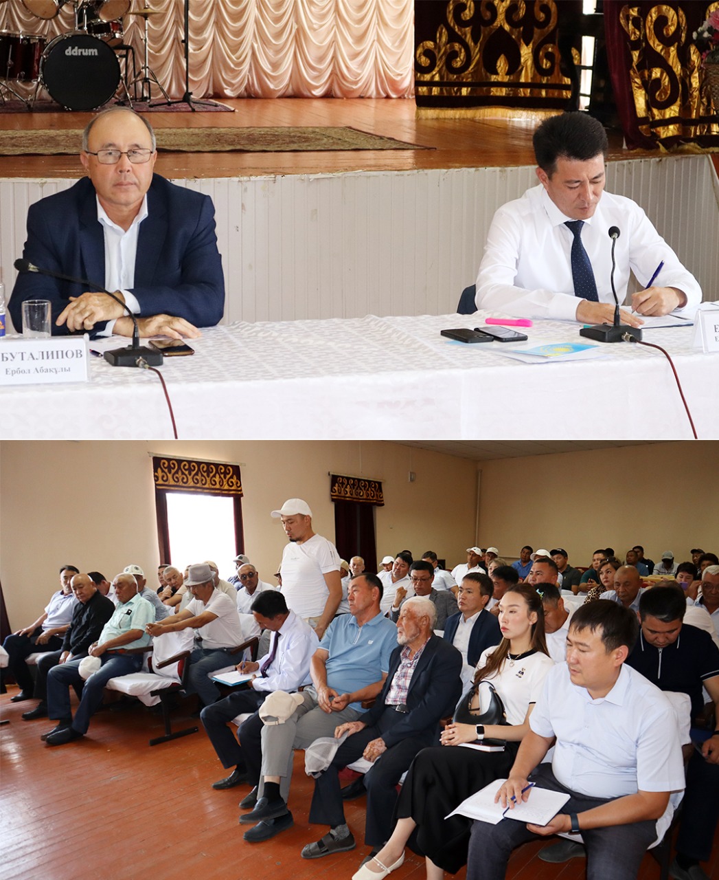 ЕРНАР ЕСІРКЕПОВ ТЕРЕҢӨЗЕК АУЫЛДЫҚ ОКРУГІНІҢ ТҰРҒЫНДАРЫМЕН КЕЗДЕСТІ