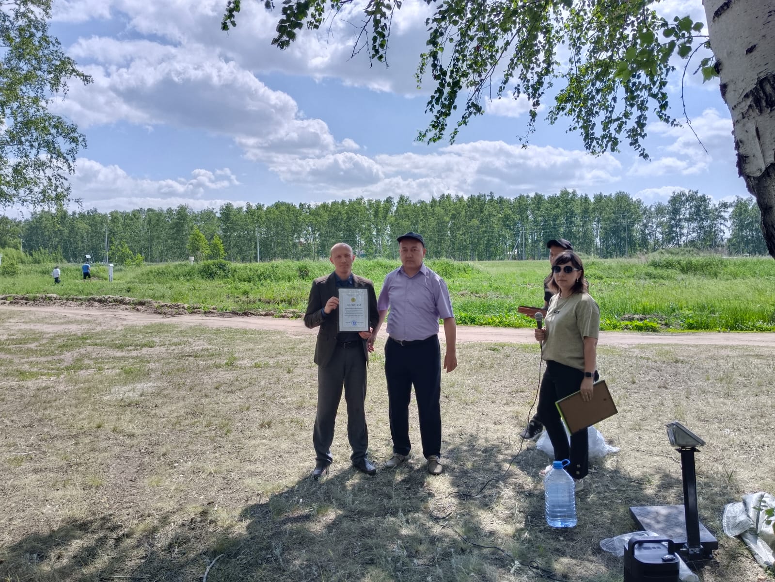 Дүниежүзілік қоршаған ортаны қорғау күніне орайластырылған ведомстволық наградалармен, құрмет грамоталарымен салтанатты марапаттау