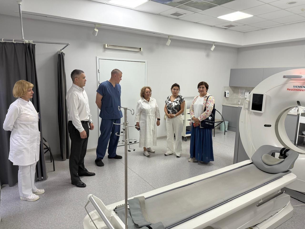В ҰЛЫТАУ ПРИБЫЛА ГРУППА ВЫСОКОКЛАССНЫХ ВРАЧЕЙ ДЛЯ ОКАЗАНИЯ ОРГАНИЗАЦИОННОЙ И МЕТОДОЛОГИЧЕСКОЙ ПОМОЩИ