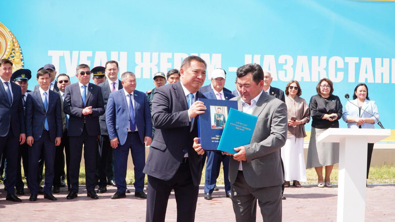 Қазақстан Республикасы Мемлекеттік рәміздер күні қарсаңында Көкшетауда маңызды әрі тарихи шара өтті