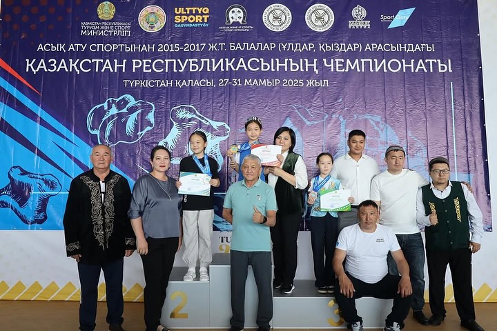 Асық атудан чемпионаттағы жетістік