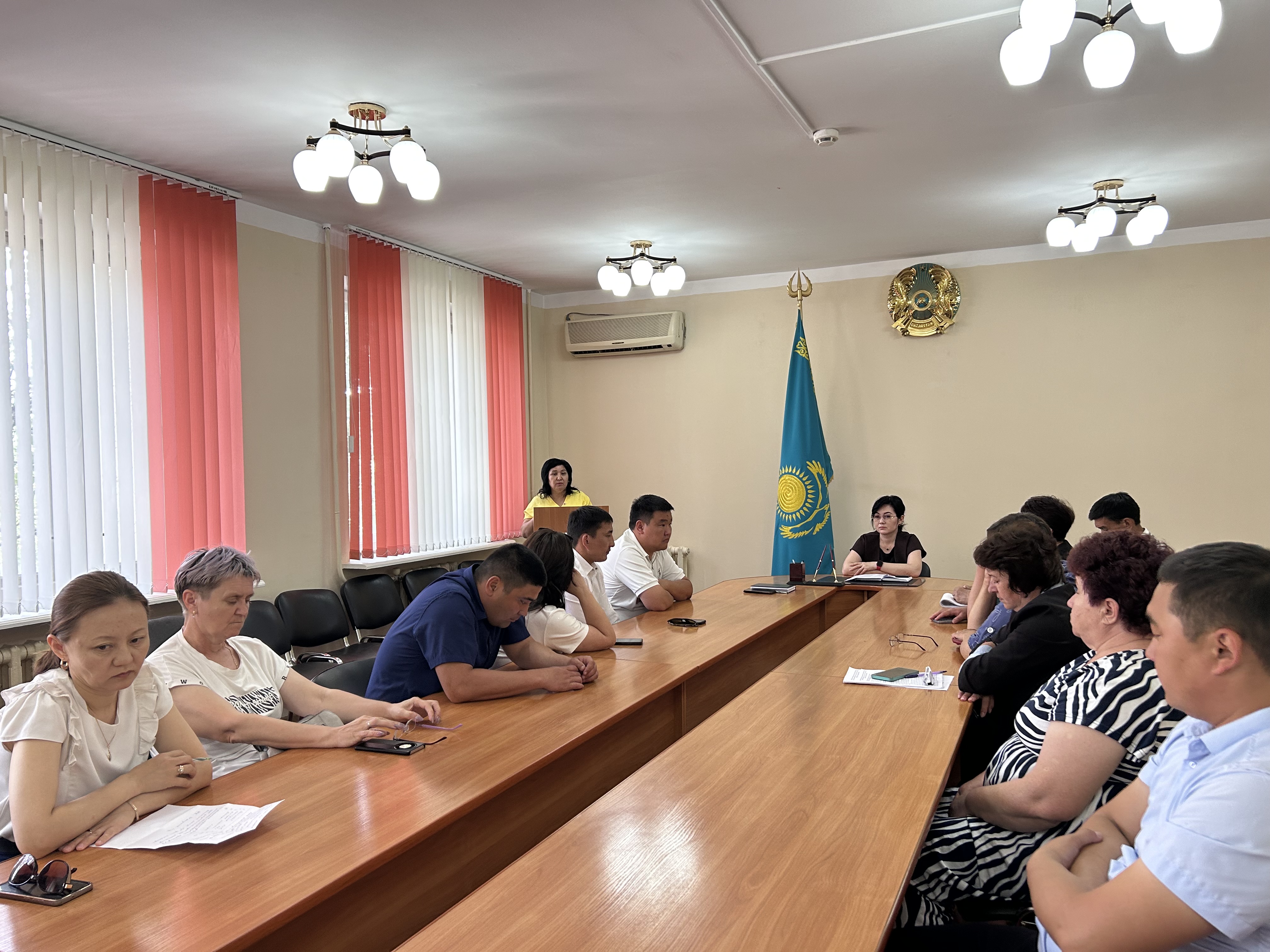 Аттестаттау өткізілді