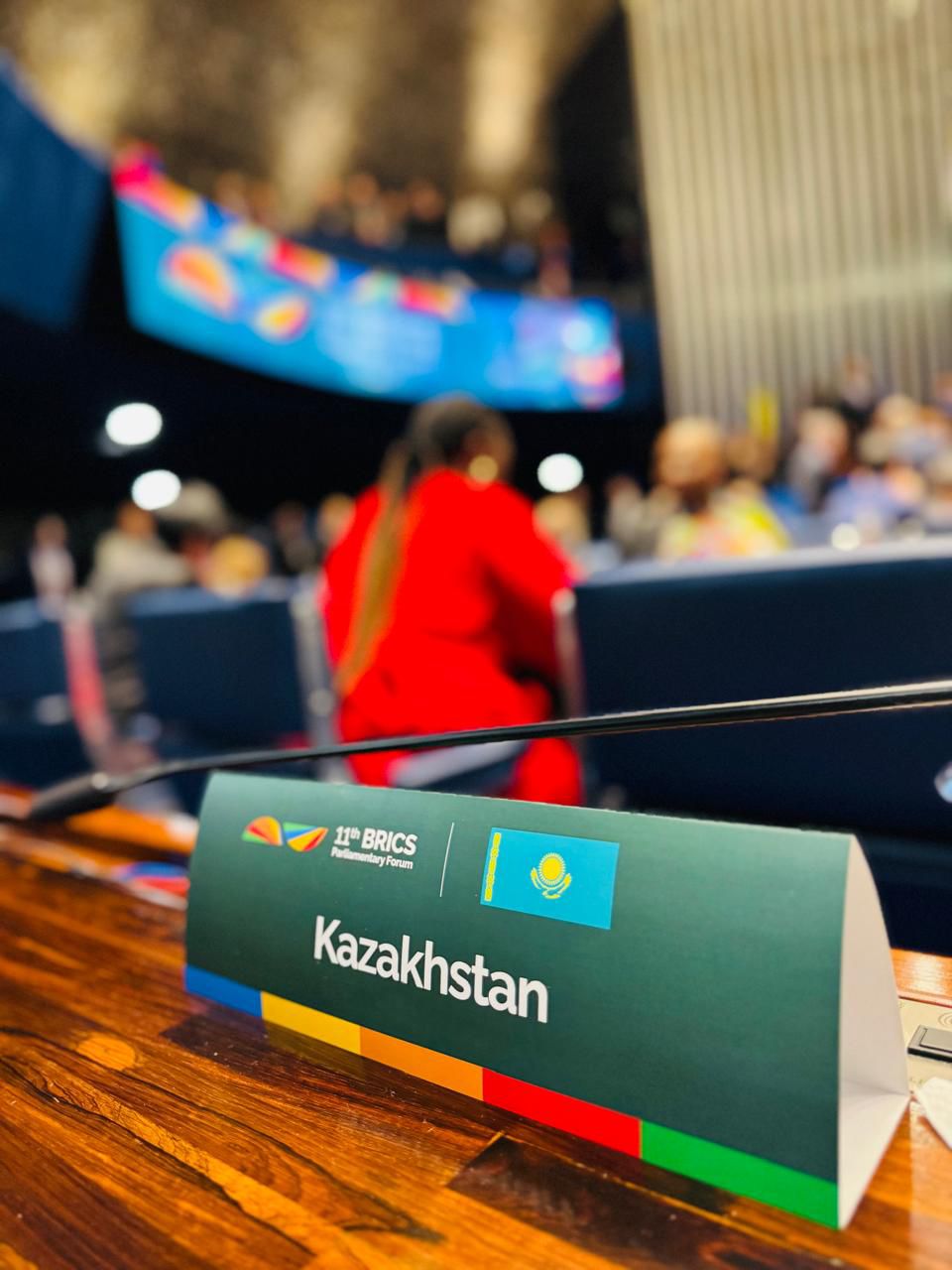 Embaixada do Cazaquistão no Brasil participou  do Fórum Parlamentar do BRICS