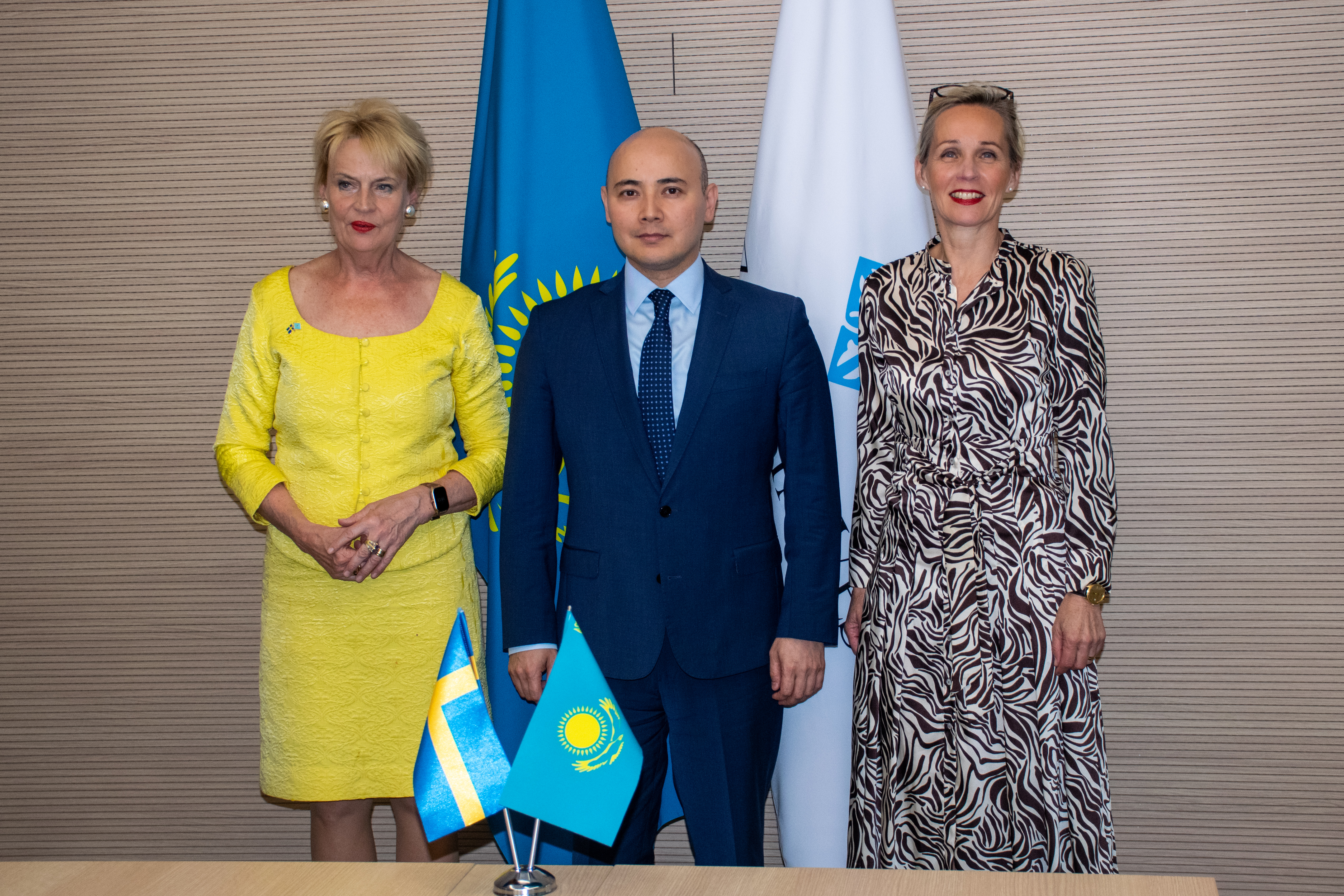 Kazakhstan and Sweden Discuss Joint Investment Projects in Telecommunications, Mining, and Green Technologies