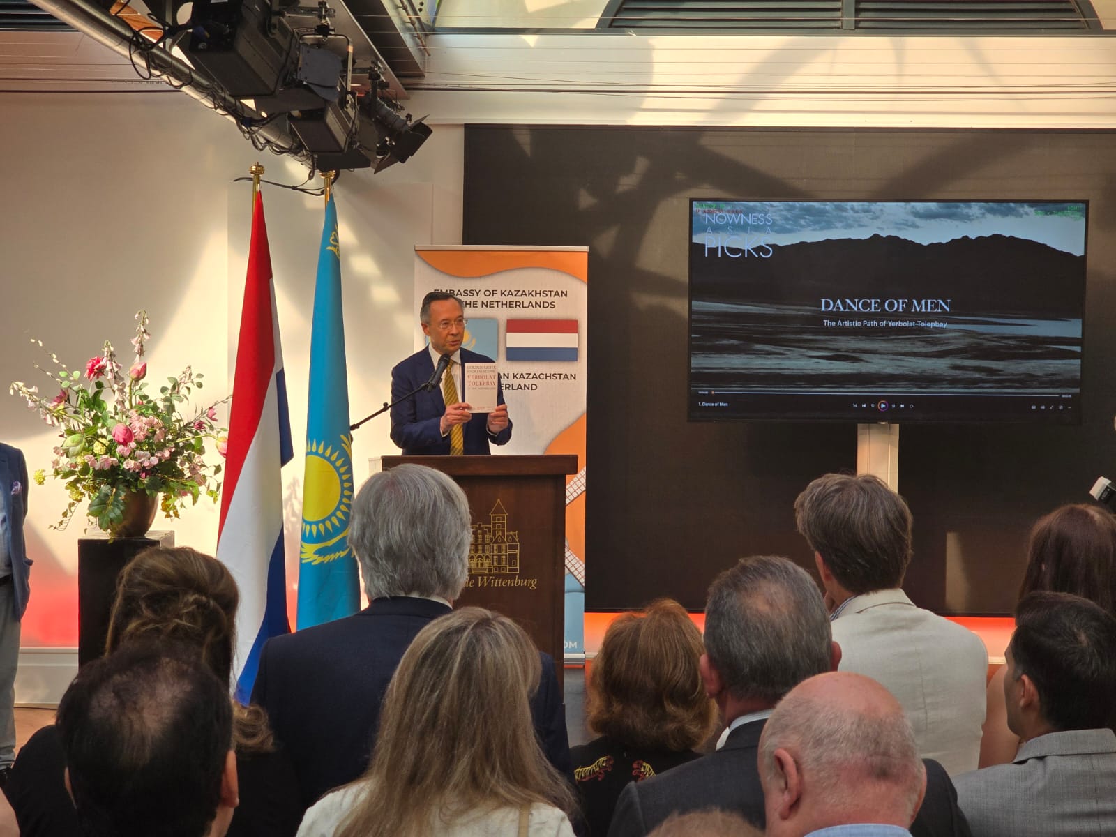 An Exhibition of a Famous Kazakh Artist was Held in the Netherlands