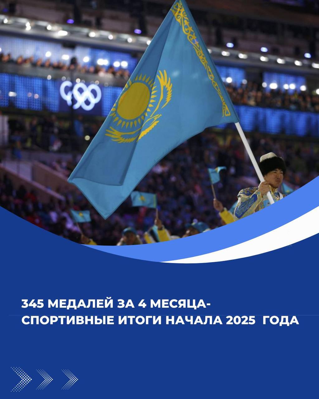 345 медалей за 4 месяца- спортивные итоги начала 2025  года