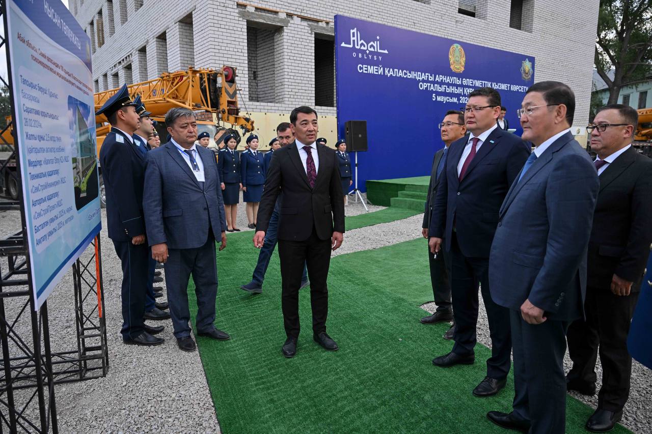 Семейде жаңа медициналық-әлеуметтік мекеменің іргетасы қаланды
