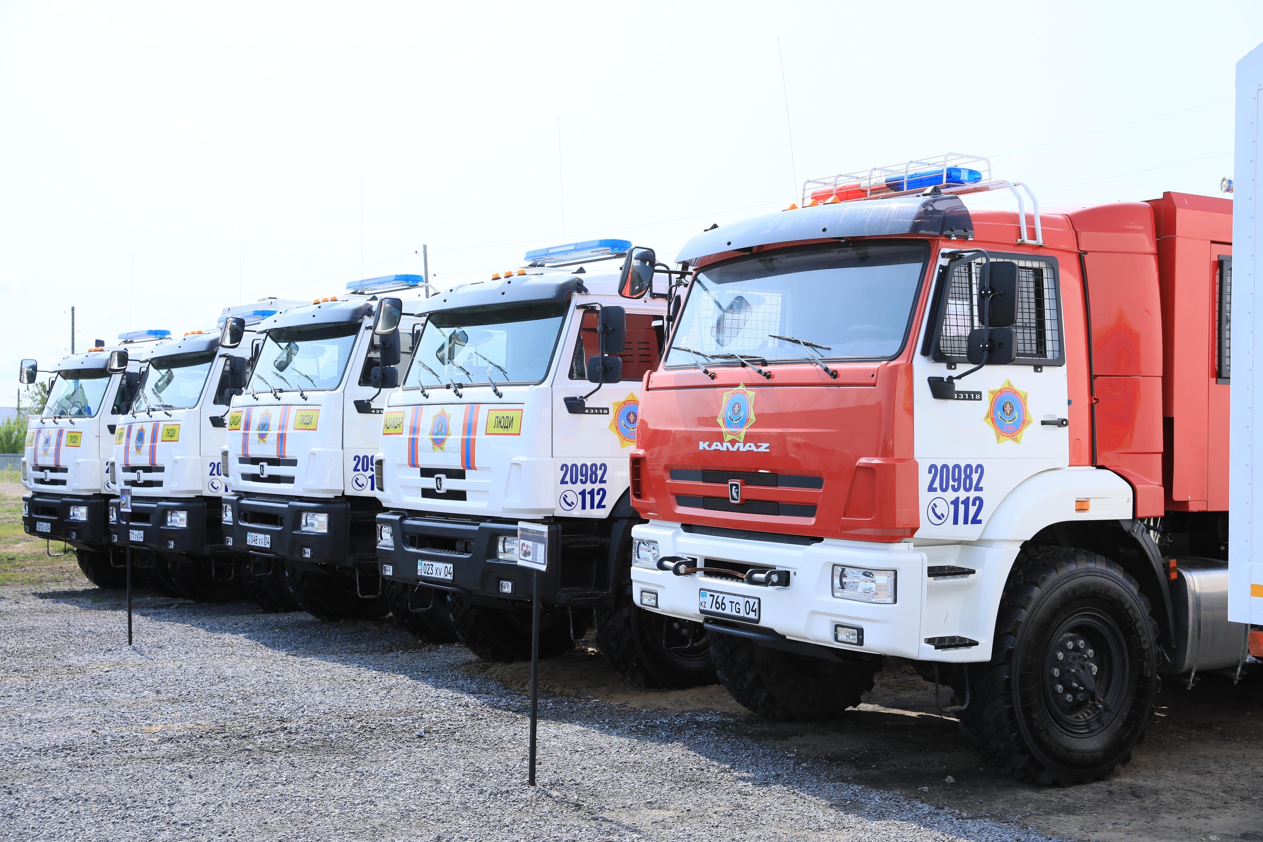 Мәртөкте жаңартылған өрт сөндіру бекеті жұмысын бастады