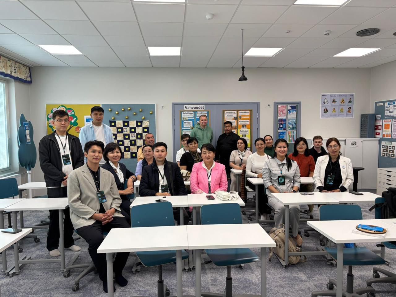 ТҮРКІСТАН ОБЛЫСЫНЫҢ ПЕДАГОГТАРЫ ФИНЛЯНДИЯ МЕН ЭСТОНИЯДА БІЛІМ ЖЕТІЛДІРУДЕ