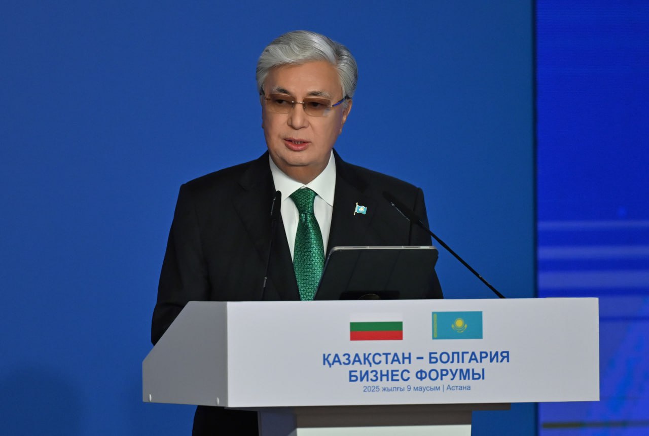 Глава государства выступил на бизнес-форуме «Казахстан – Болгария»