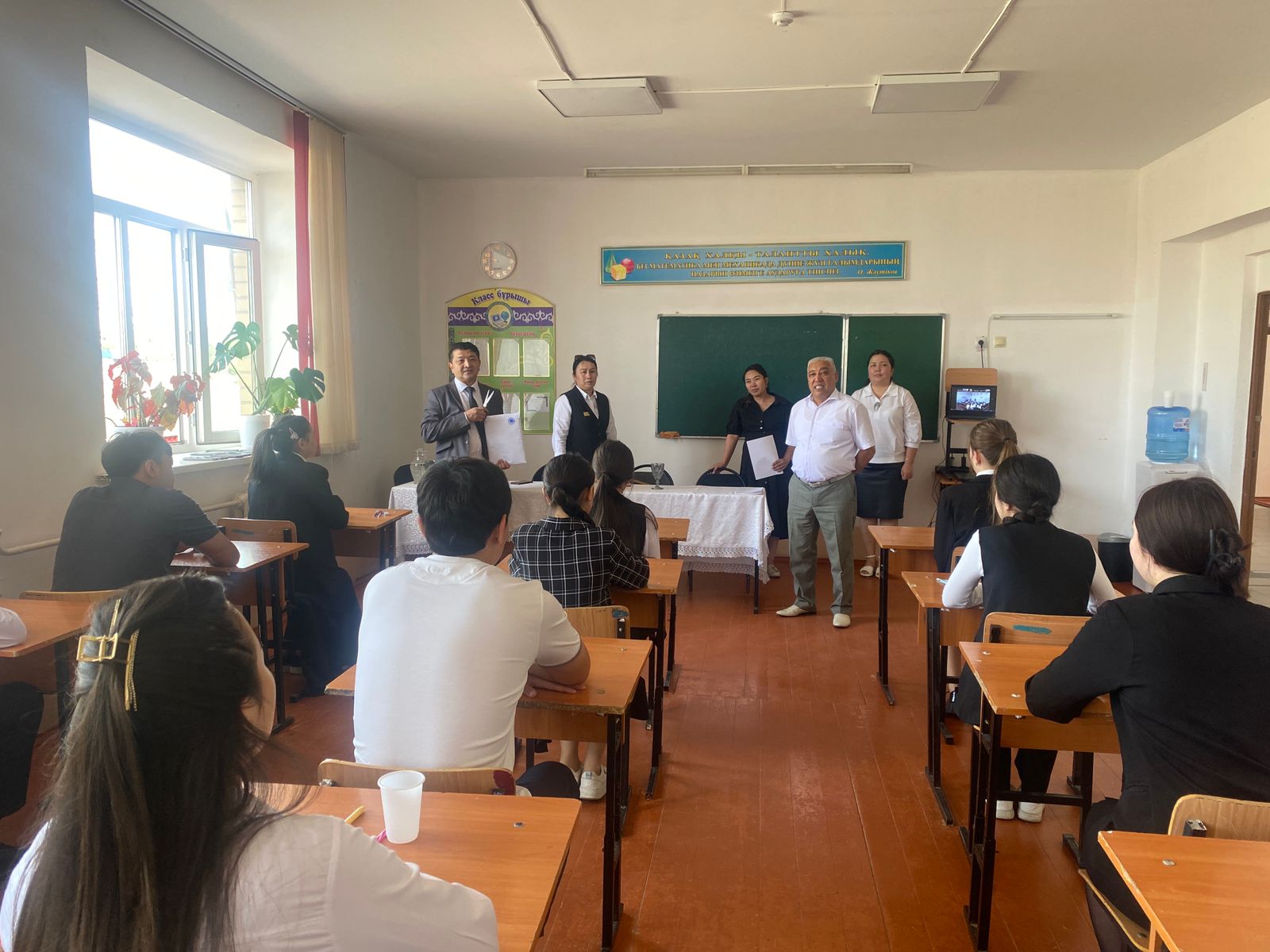 Аягөз ауданының білім беру ұйымдарында мемлекеттік емтихан өтті!