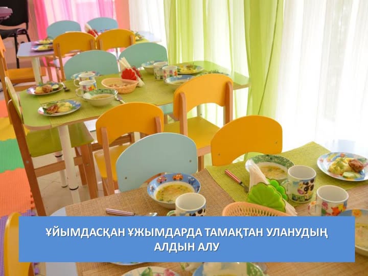 Ұйымдасқан ұжымдарда тамақтан уланудың алдын алу