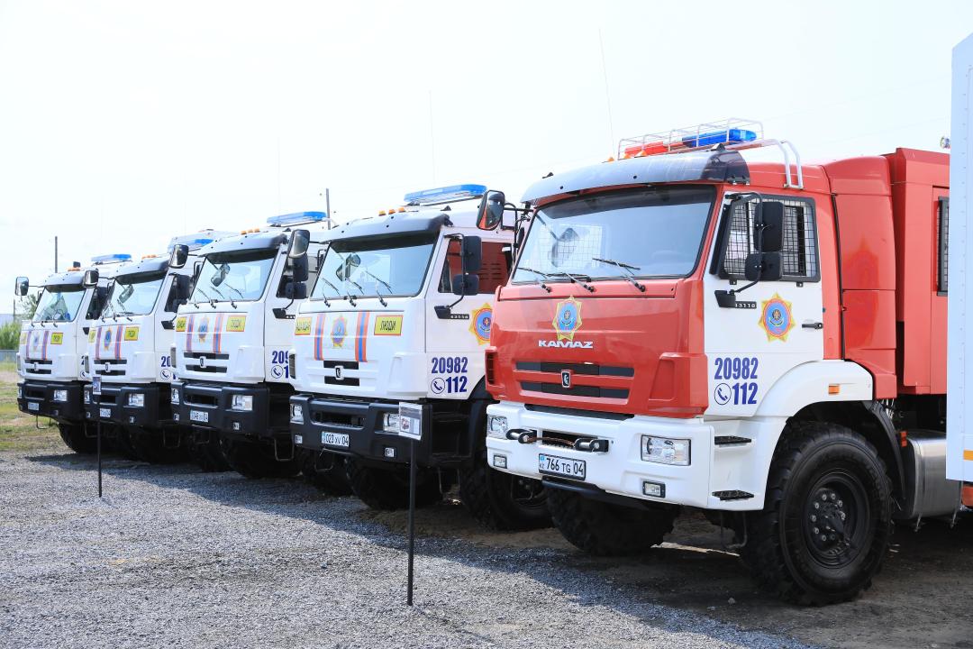 Мәртөкте жаңартылған өрт сөндіру бекеті жұмысын бастады