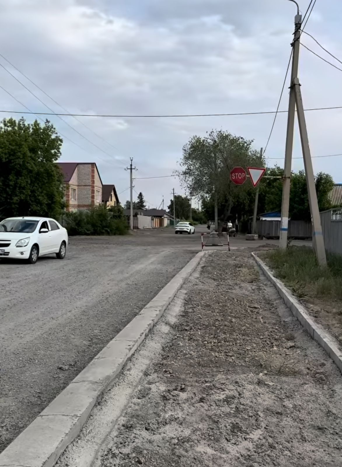 Аким города проверил ход асфальтирования