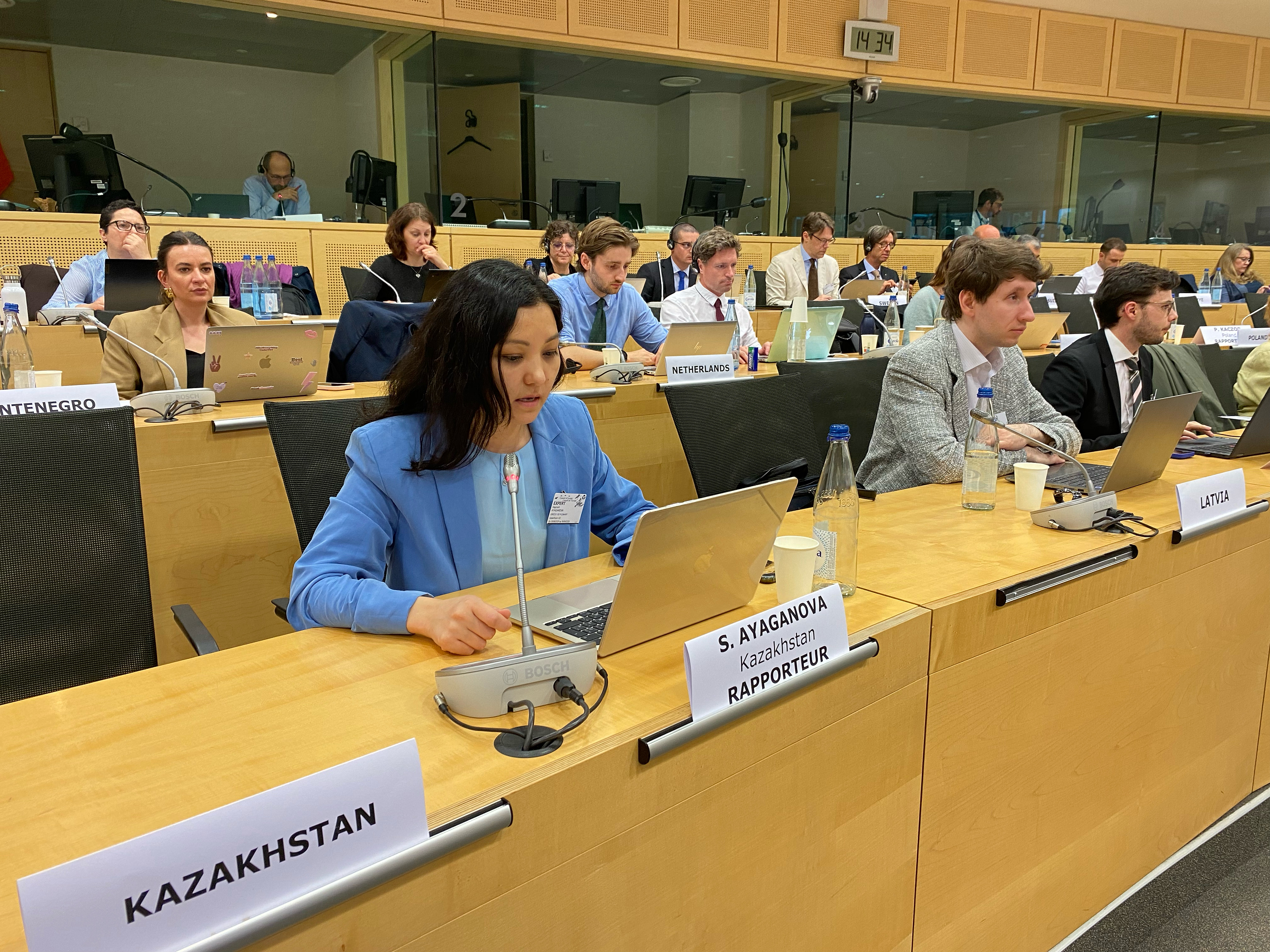 Le Kazakhstan Agit pour la Première Fois comme un Pays Évaluateur pour les Implémentations des Recommandations du GRECO