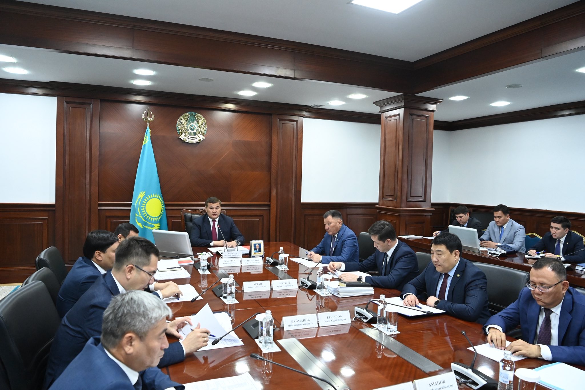 Colleagues saw Ruslan Kairakbayev off to his new position