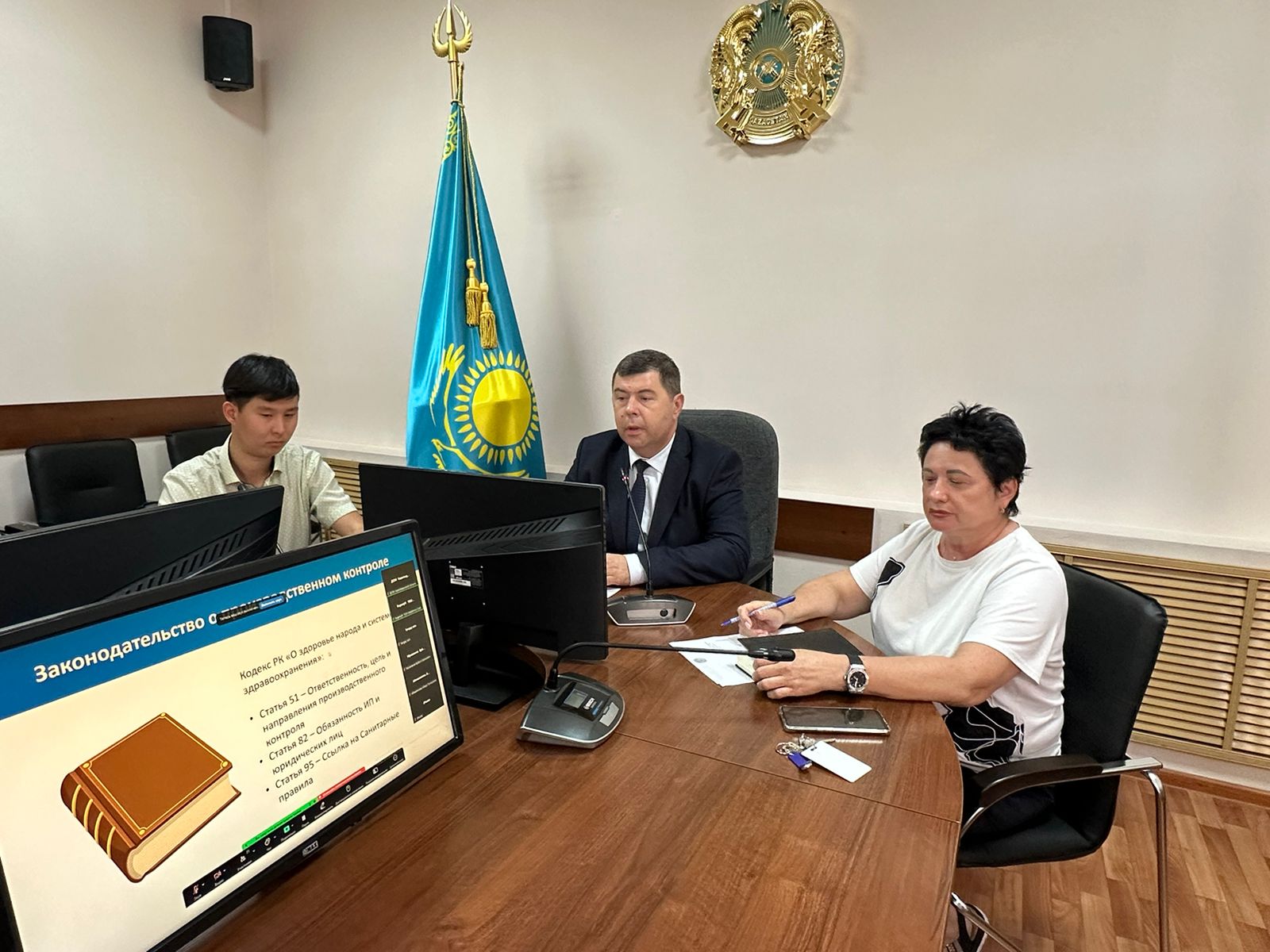 Өнеркәсіптік объектілерде өндірістік бақылауды (өзін-өзі бақылауды) ұйымдастыру және жүргізу мәселелері бойынша кеңес өтті