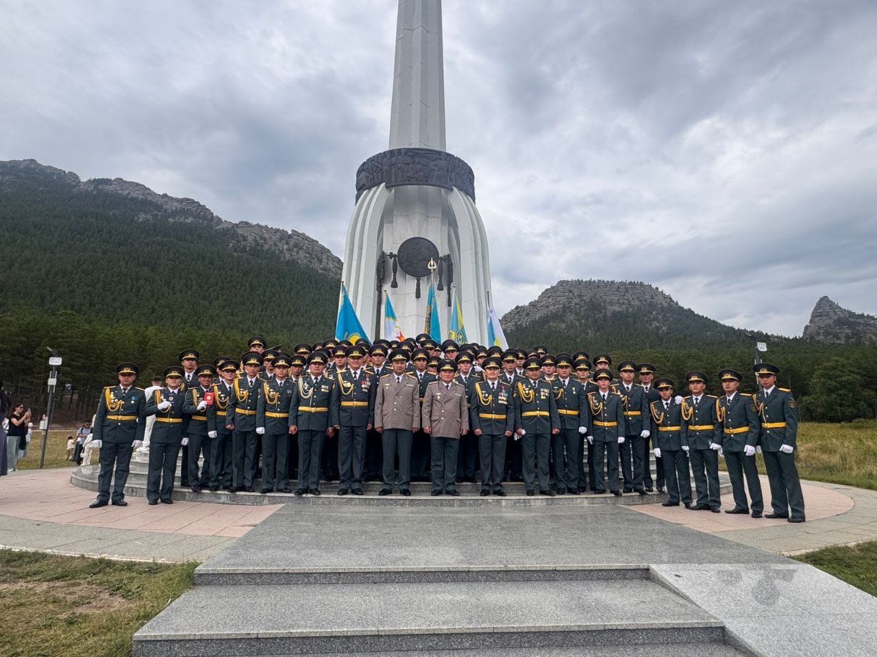 В военном колледже в г. Щучинске состоялся выпуск сержантов
