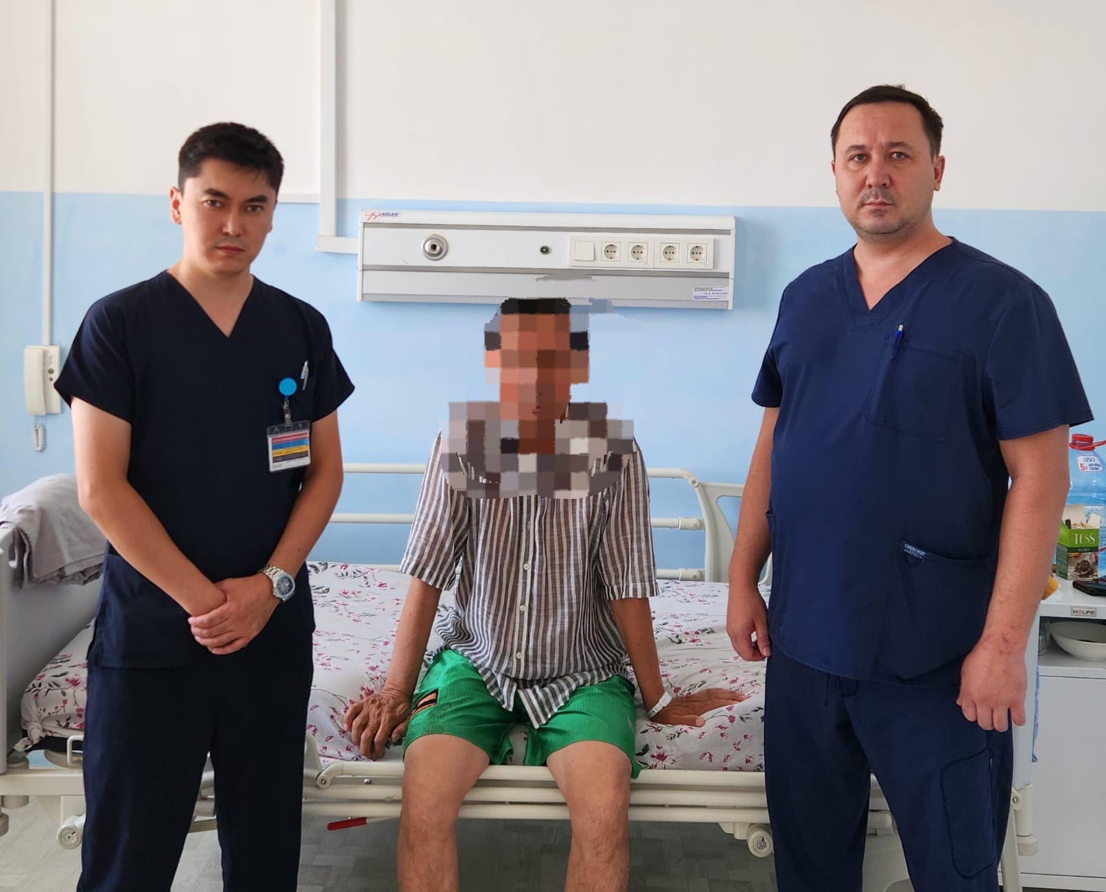 Впервые в Жамбылской области проведена сложная эндоскопическая операция на гортани