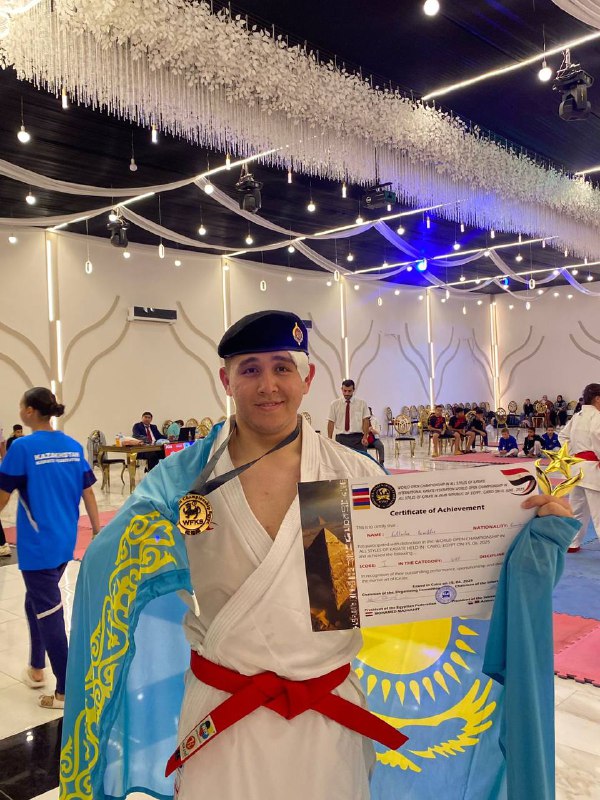 Казахстанский полицейский стал чемпионом мира