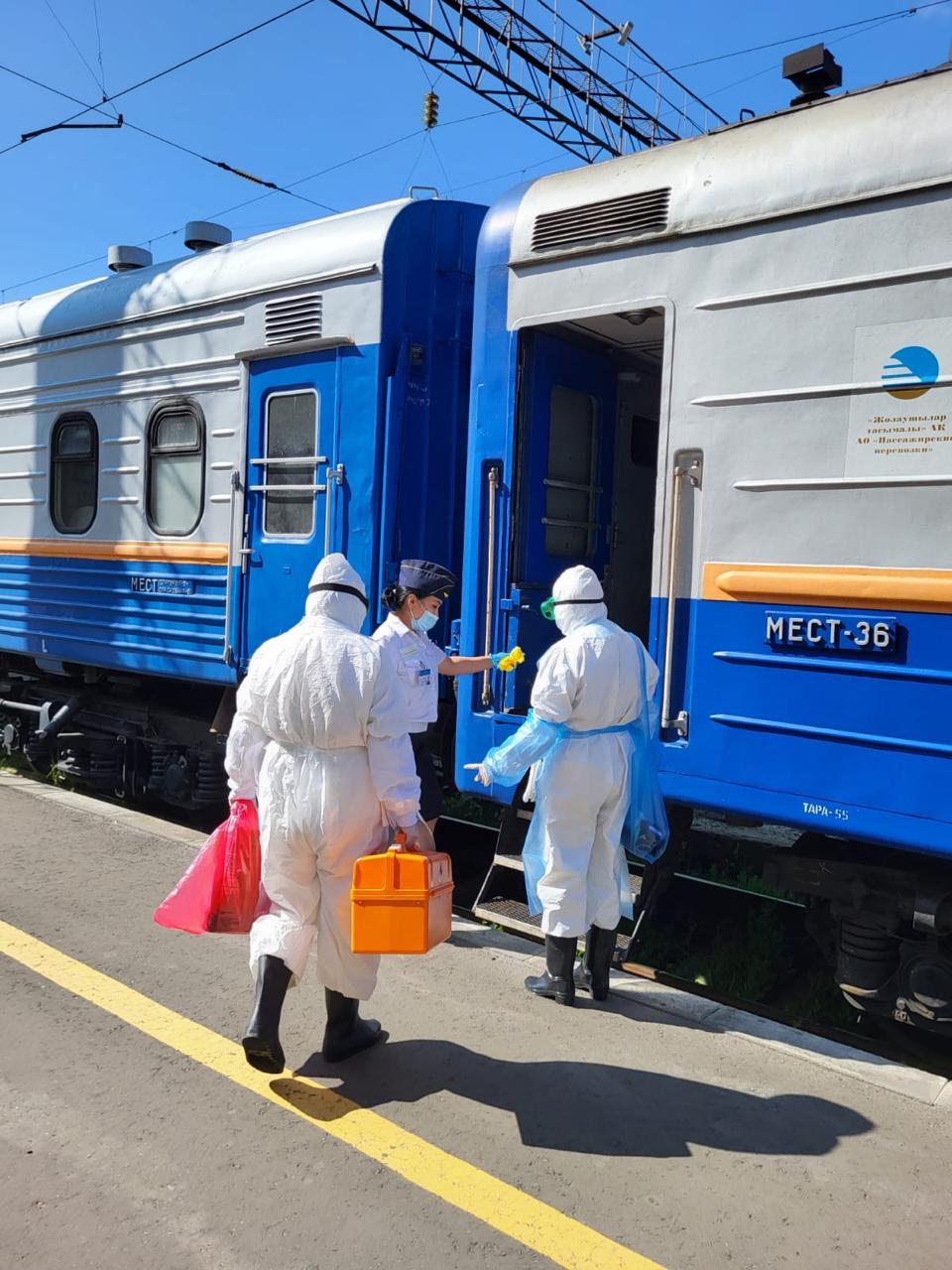 Павлодар қаласының теміржол станциясында оқу-жаттығу өткізілді