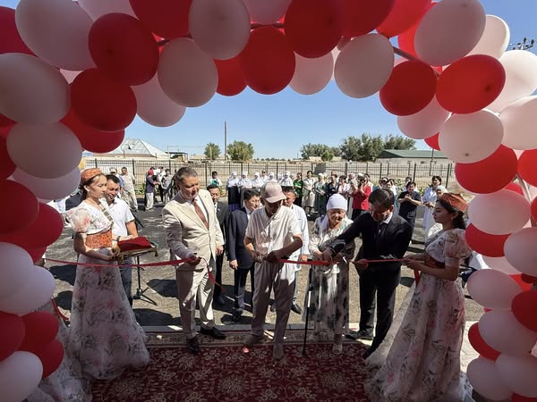 В Байзакском районе открыт новый медицинский объект