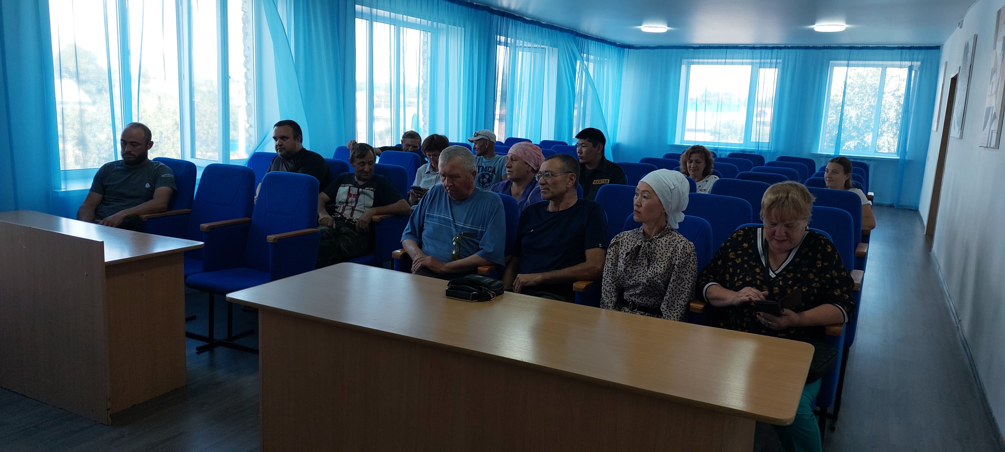 Имантау ауылдық округінің әкімі Қ. Қ. Сейтқалиевтің Имантау ауылының тұрғындарымен кездесуі