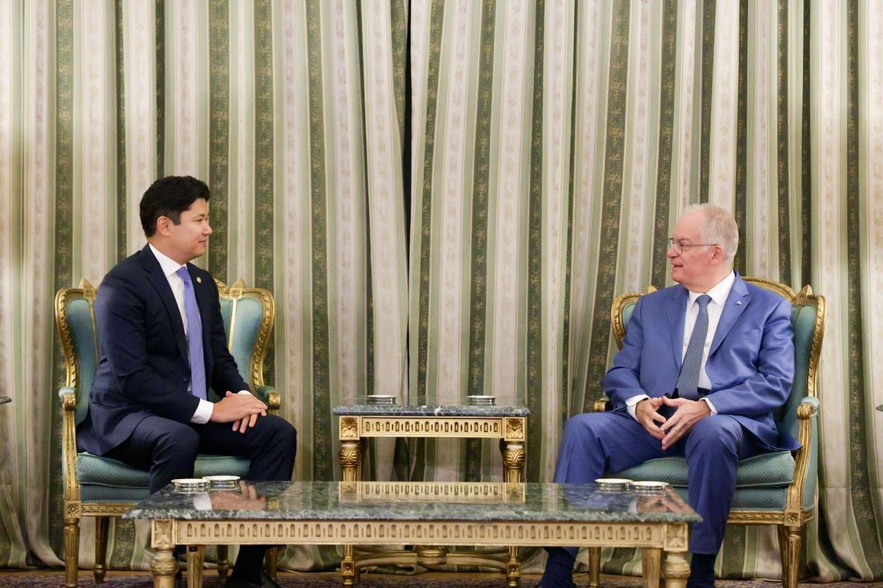 Ambassador of Kazakhstan Presented Credentials to the President of the Hellenic Republic