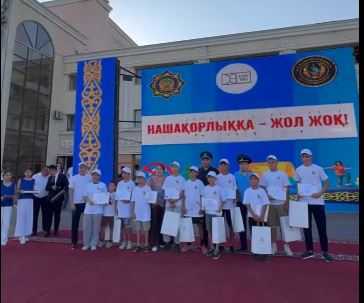 Түркістан облысында жастарды салауатты өмір салтын ұстануға шақырды