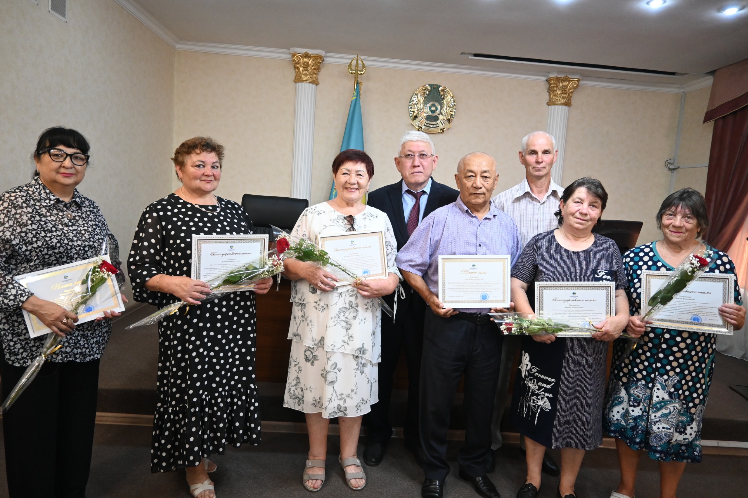 Мамандыққа берілгендігі үшін алғыс