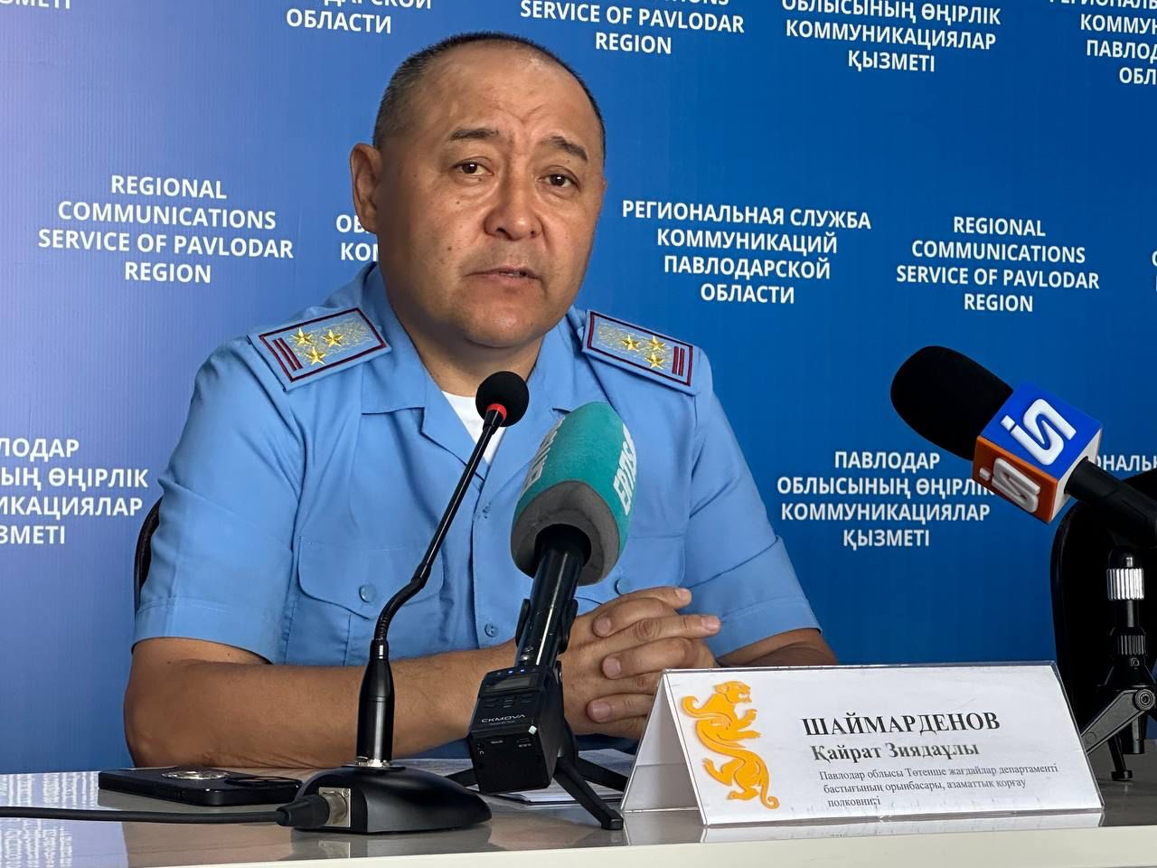 Павлодар облысында 6 гектар қоқыс алаңы өртенді