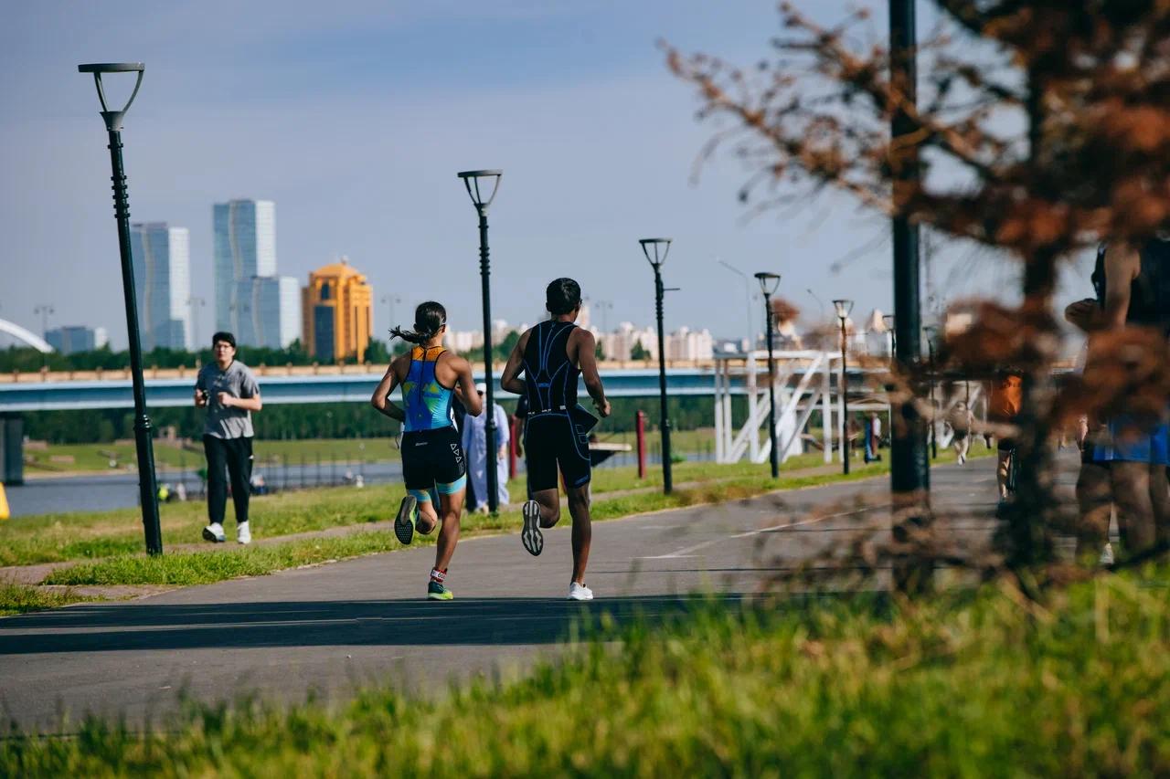 В Астане пройдет крупный турнир по триатлону ASTANA TRIATHLON half