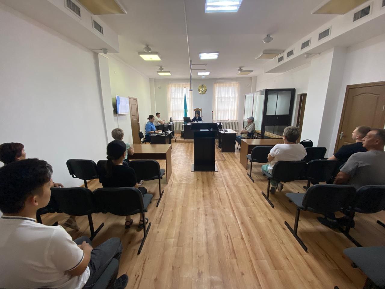 Жарқайың ауданында мас күйінде көлік құралын басқару фактісі бойынша ашық сот отырысы өтті