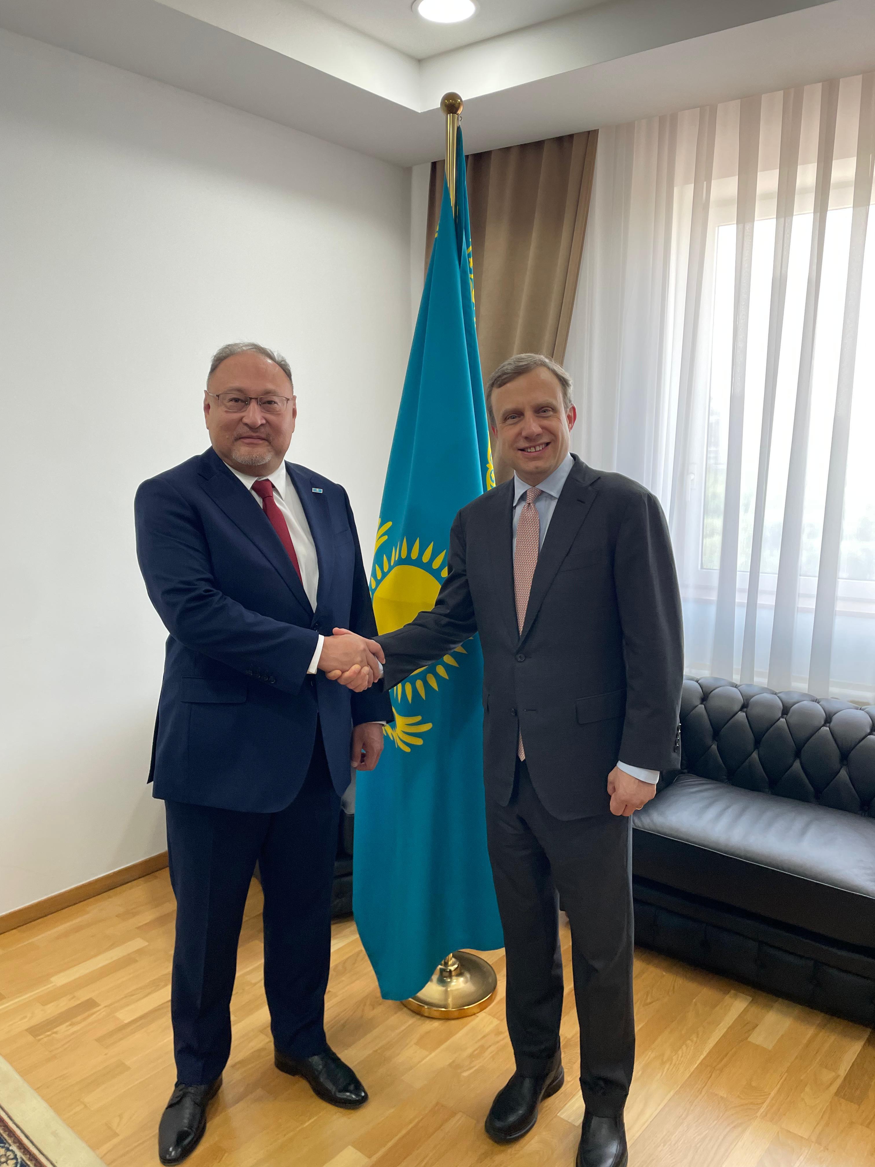 Prospects for Kazakh-American Cooperation Discussed in Astana