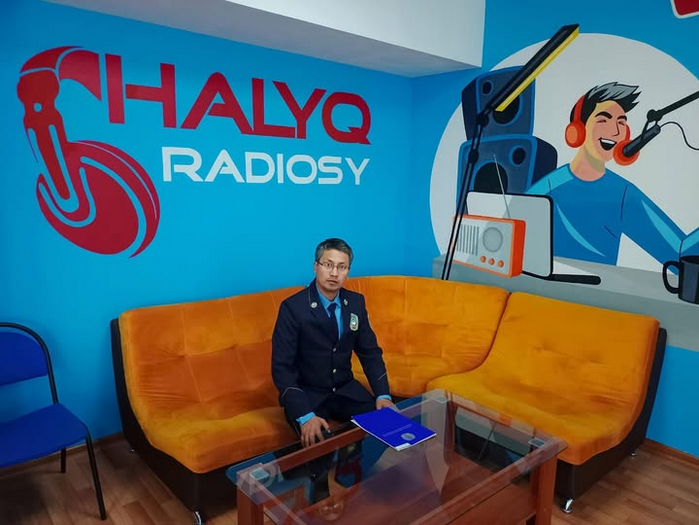 В эфире «Halyk radiosy»