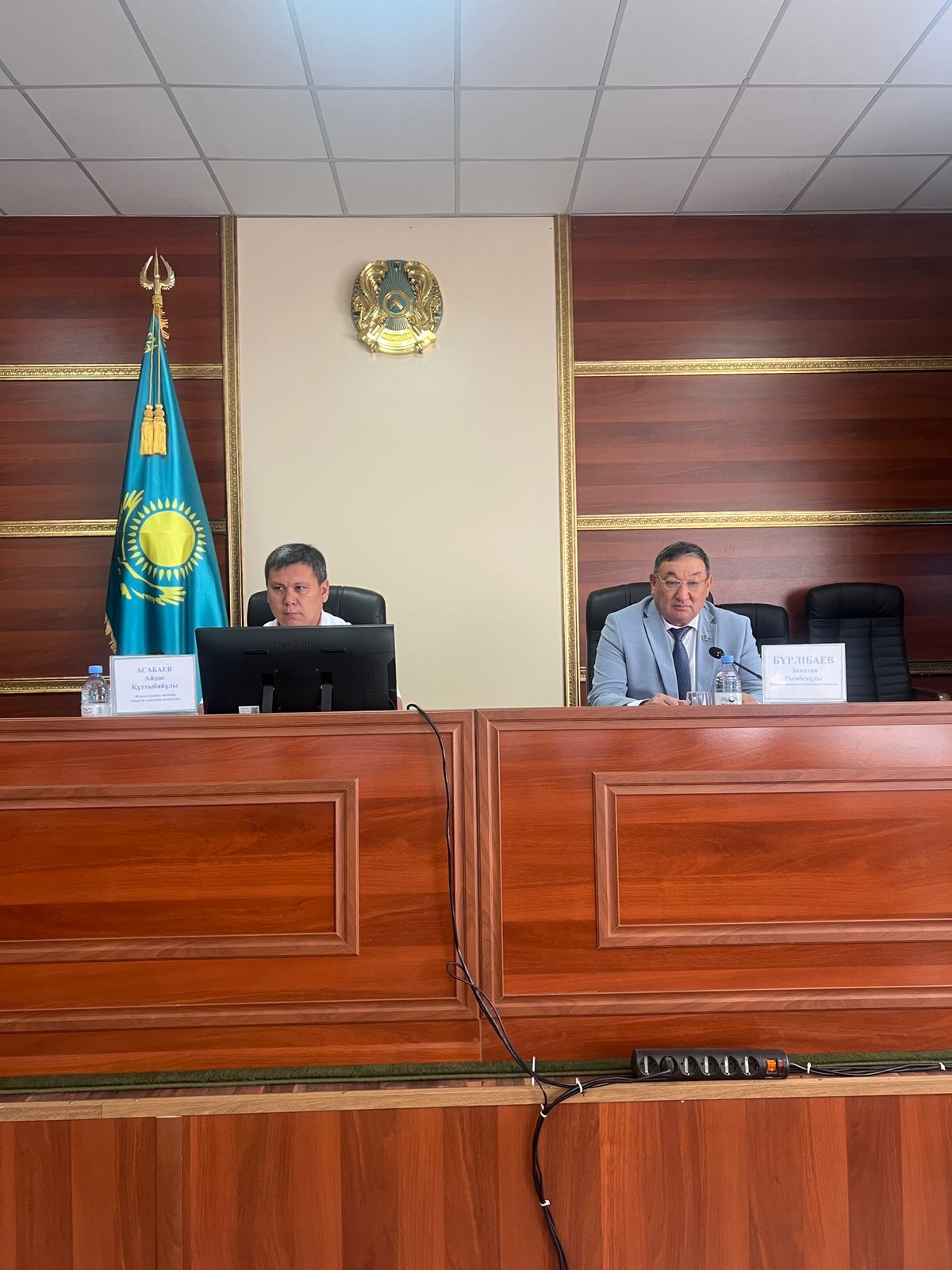 Сегізінші шақырылған Жуалы аудандық мәслихатының  кезектен тыс, қырық жетінші сессиясы өтті