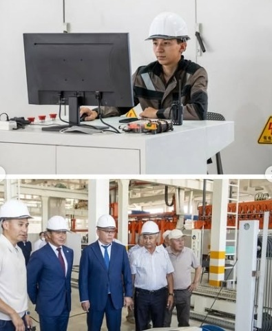 В области Жетісу открыли современный завод по производству газобетонных блоков автоклавного твердения.