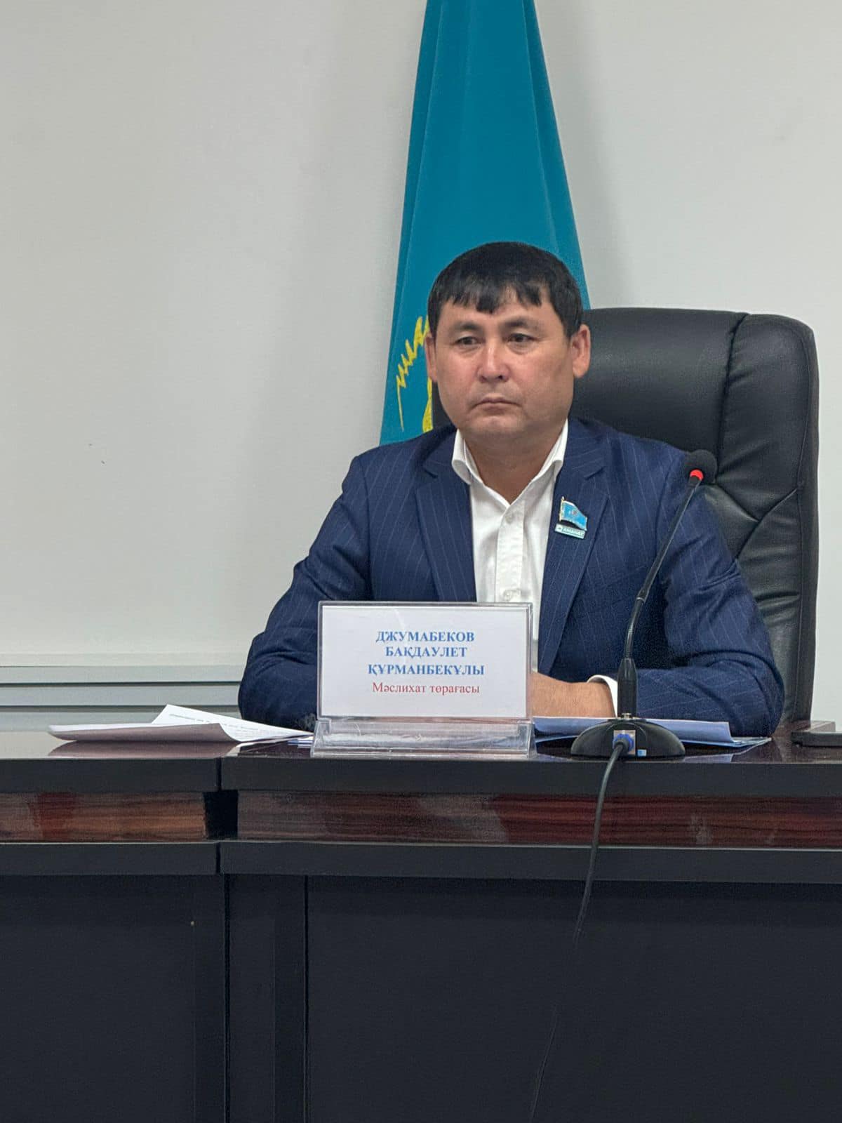 Ордабасы аудандық мәслихатының кезектен тыс XXXIV-сессиясы өтті