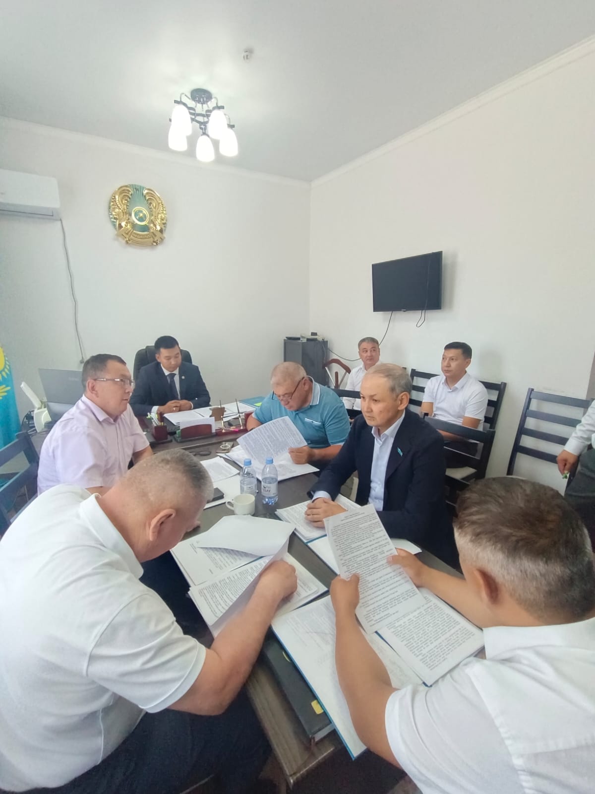 ТҰРАҚТЫ КОМИССИЯ ӨТКІЗІЛДІ