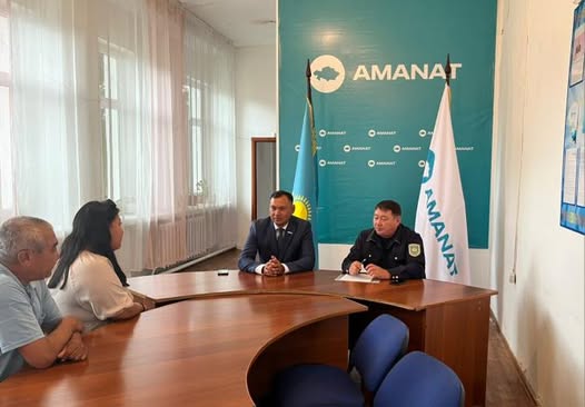 Халықпен кездесу өткізілді