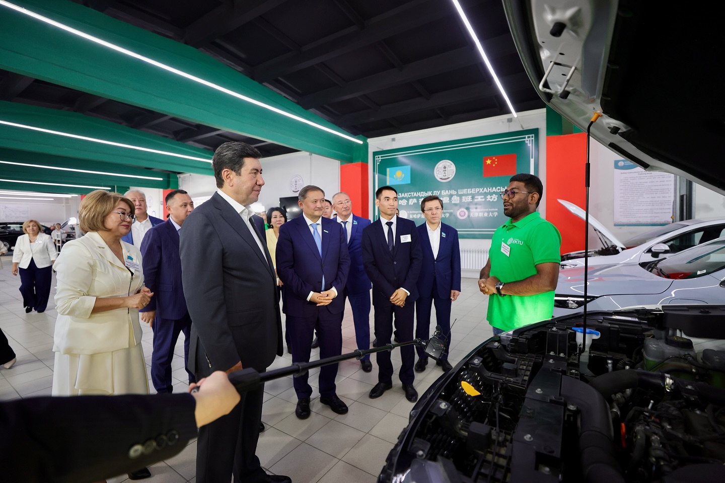 ШҚО мәслихат депутаттарының ҚР Парламенті Мәжілісінің және "AMANAT" партиясының Төрағасы Еран Қошановпен кездесуі