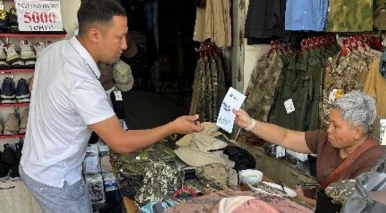 Алматыда базар аумағында діни экстремизмнің алдын алуға бағытталған түсіндіру жұмыстары жүргізілді