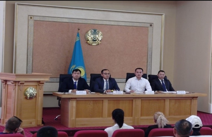О проведенных профилактических и практических мероприятиях с персоналом морского торгового порта Актау