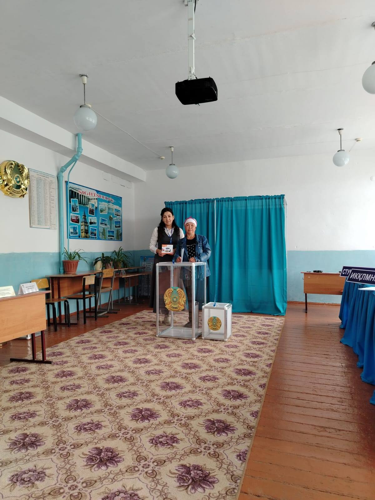 Бүгін Зеренді ауданында ауыл әкімдерін сайлау басталды.