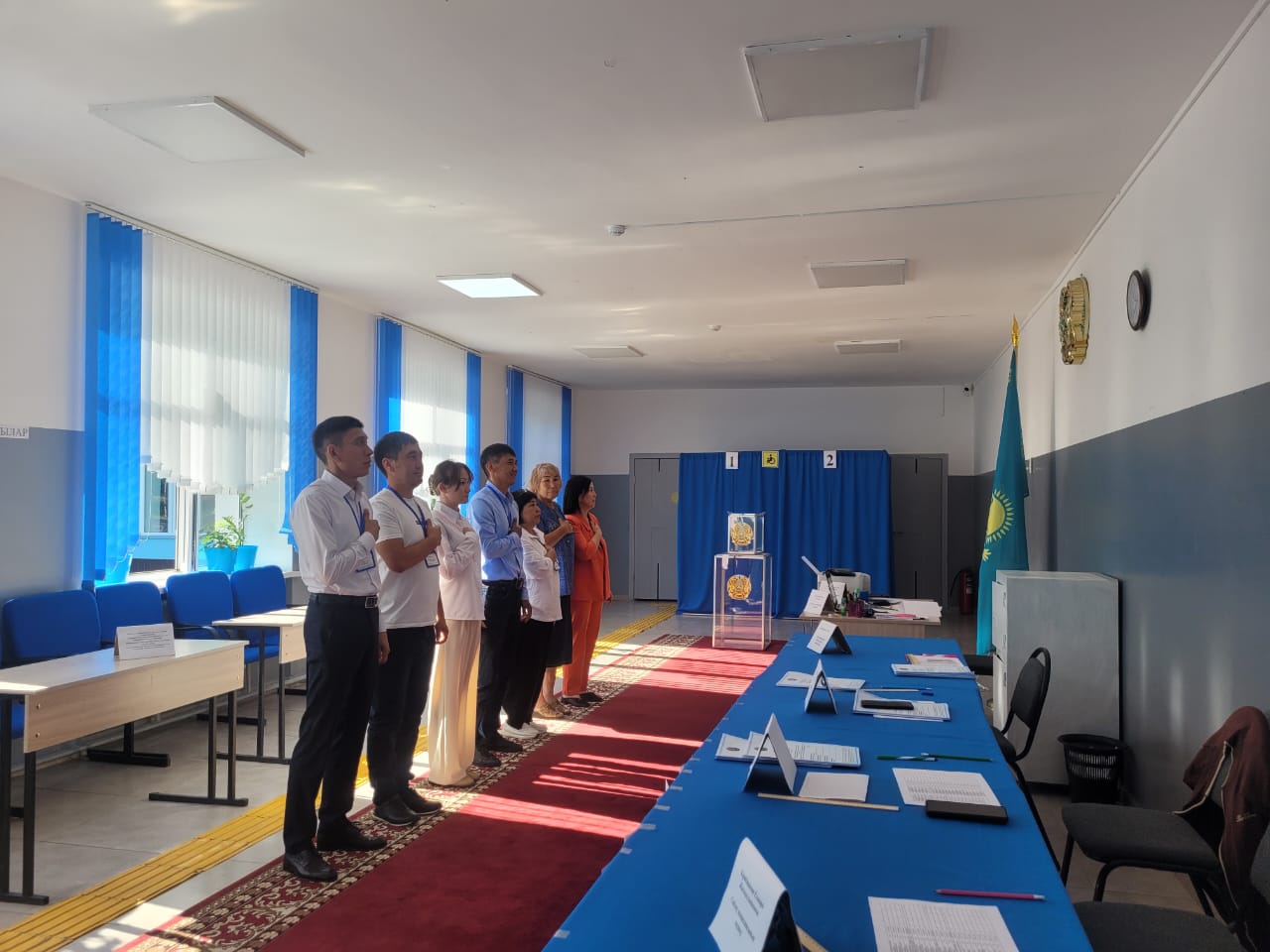 2025 жылғы 13 шілдеде Теректі ауылдық округінде ауыл әкімін сайлау өтті