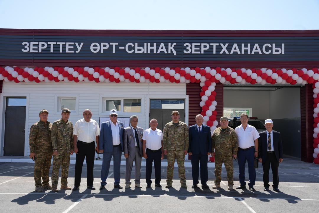 Шымкентте жаңа өрт-техникалық зертхана ашылды